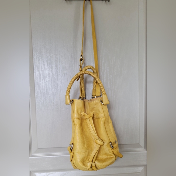 The Sak Yellow Shoulder Bag with Casual Slouchy Style - Picture 2 of 11